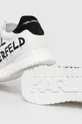 Kožená obuv Karl Lagerfeld  Zvršok: Prírodná koža Vnútro: Syntetická látka, Textil Podrážka: Syntetická látka