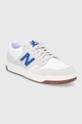 Topánky New Balance BB480LVM biela