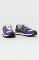 Topánky New Balance ML574DTB fialová