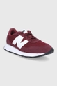 Topánky New Balance burgundské