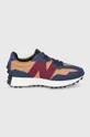 hnedá Topánky New Balance MS327TA Pánsky