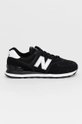 czarny New Balance Buty ML574EE2 Męski