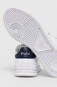 Boty Kožené boty Polo Ralph Lauren 809829824003 bílá