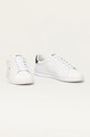 Kožená obuv Polo Ralph Lauren Hrt Ct II 809829824004 biela SS25