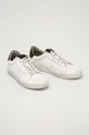 AllSaints - Шкіряні черевики Sheer білий