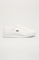 biały Lacoste Buty skórzane 741SMA0018.21G Męski