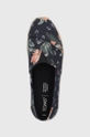 чёрный Эспадрильи Toms ALPARGATA ROPE