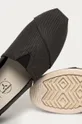 чёрный Эспадрильи Toms