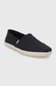 Espadrile Toms Alpargata Rope crna