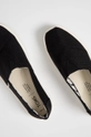 czarny Toms Espadryle