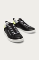 Armani Exchange Buty skórzane XUX096.XV291 czarny