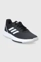 adidas bőr cipő Courtsmash F36717 fekete