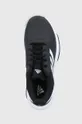 czarny adidas Buty skórzane Courtsmash F36717