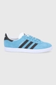 niebieski adidas Originals Buty GAZELLE FX5480 Męski