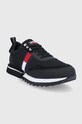 Boty Tommy Jeans EM0EM00618.C87 černá SS21