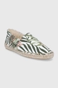 Espadrile Sisley zelena