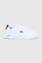 λευκό Δερμάτινα παπούτσια Lacoste Ανδρικά