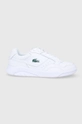 biały Lacoste Buty skórzane 741SMA0086 Męski