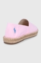 Polo Ralph Lauren Espadryle 803838196004 Cholewka: Materiał tekstylny, Wnętrze: Materiał tekstylny, Podeszwa: Materiał syntetyczny, Skóra naturalna