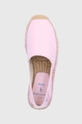 różowy Polo Ralph Lauren Espadryle 803838196004