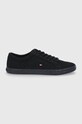 Tenisky Tommy Hilfiger HARLOW 1D čierna FM0FM005960GJ