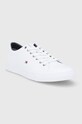 Кожени обувки Tommy Hilfiger ESSENTIAL SNEAKER LTH FM0FM02157100 бял SS21
