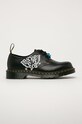 Dr. Martens - Półbuty skórzane x Keith Haring skóra licowa czarny 26834001