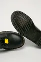 чёрный Dr. Martens - Кожаные туфли x Keith Haring