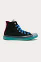 Converse - Trampki płaska czarny 170138C