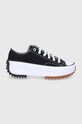 Tenişi Converse Run Star Hike Low 'Black Gum' platformă negru 168816C