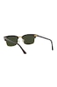 Ray-Ban okulary przeciwsłoneczne CLUBMASTER SQUARE 0RB3916 brązowy