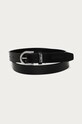 Calvin Klein - Pasek skórzany czarny K60K608091.4891