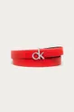 czerwony Calvin Klein - Pasek skórzany Damski