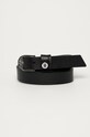 Tommy Hilfiger - Pasek skórzany czarny AW0AW09819.4891