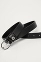 Tommy Hilfiger - Pasek skórzany AW0AW09819.4891 czarny SS21