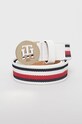 Tommy Hilfiger Pasek syntetyczny biały AW0AW09812.4891