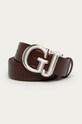 Guess - Pasek brązowy BM7313.LEA35