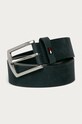 Tommy Hilfiger - Kožený opasok tmavomodrá AM0AM07310.4891