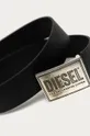 Diesel - Кожаный ремень чёрный