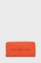 oranžna Calvin Klein Jeans denarnica Ženski
