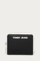 czarny Tommy Jeans - Portfel AW0AW09750.4891 Damski