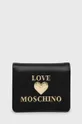 czarny Love Moschino Portfel Damski