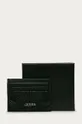 μαύρο Guess - Δερμάτινο πορτοφόλι