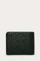 чёрный Calvin Klein - Кожаный кошелек