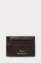 hnedá Kožená peňaženka Polo Ralph Lauren Pánsky