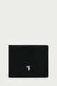 Trussardi Jeans - Portfel skórzany skóra licowa czarny 71W00006.2P000185