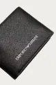чёрный Emporio Armani - Кожаный кошелек