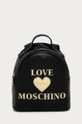 czarny Love Moschino - Plecak Damski