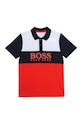 Boss - Tricou polo copii imprimeu rosu J25L25.114.150