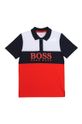 červená Boss - Detské polo tričko Chlapčenský